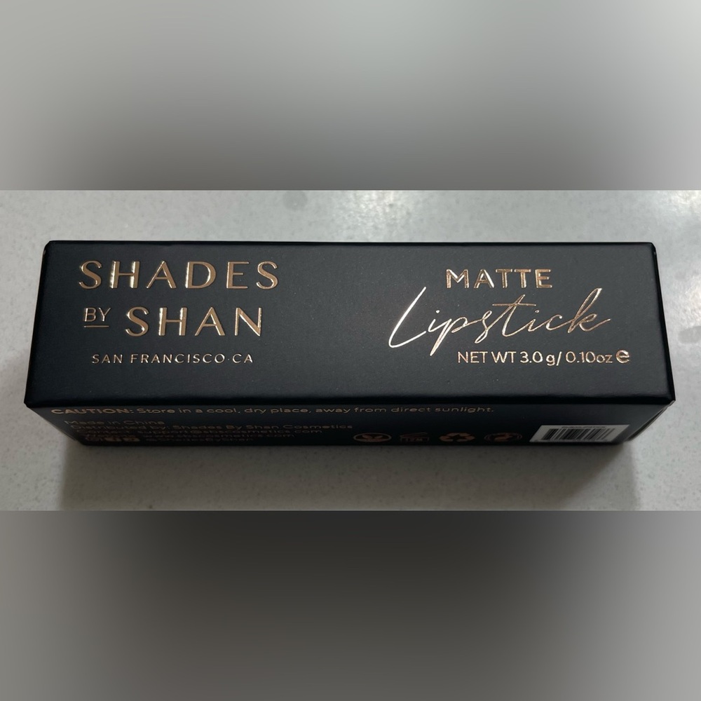 Shades by Shan Matte Lipstick 💄 in color “Dubai”—New